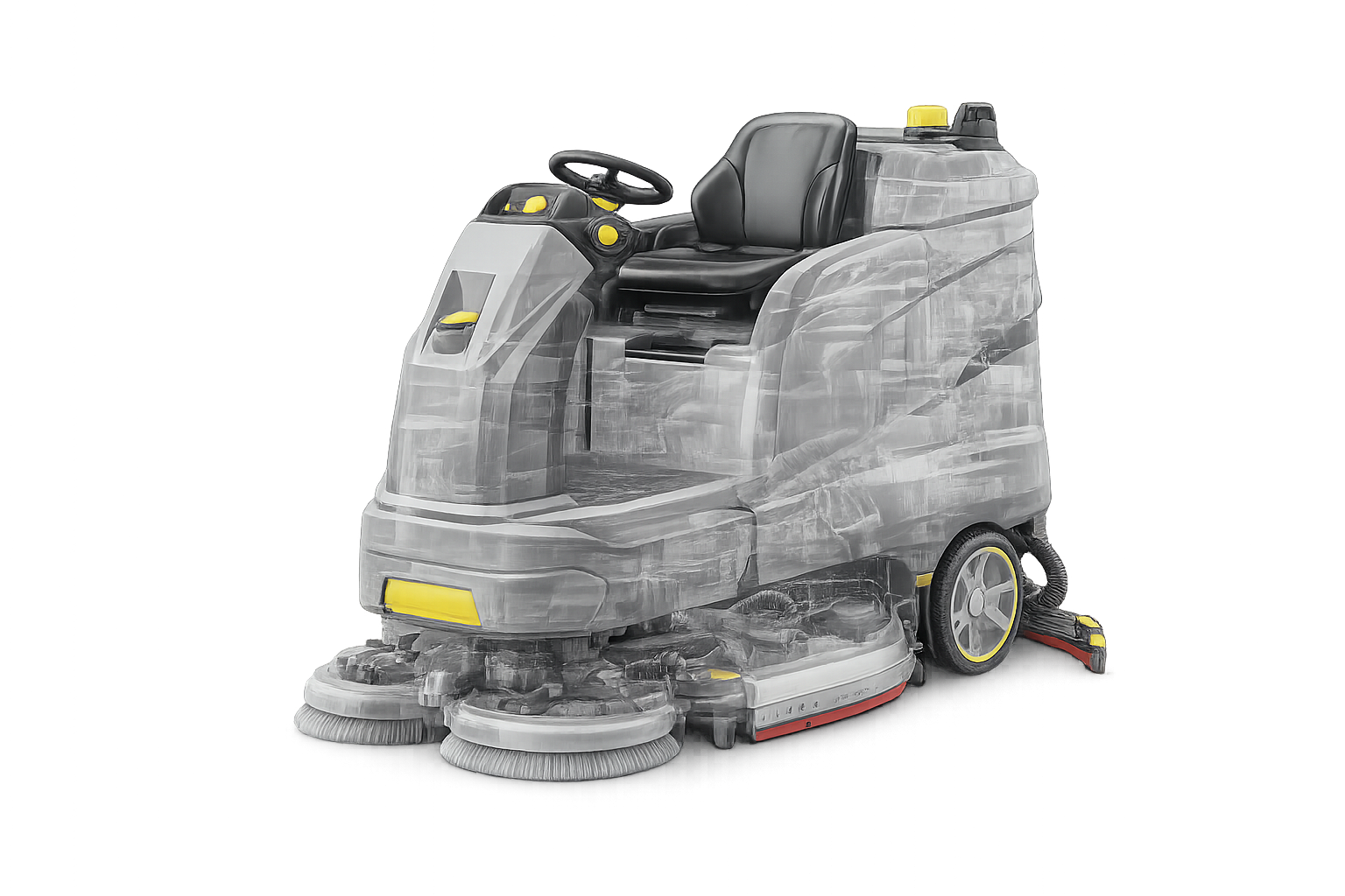 Fregadora industrial